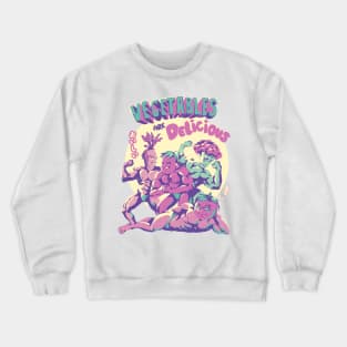 Vegetables are Delicious Crewneck Sweatshirt